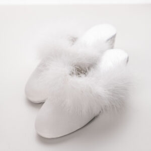White slippers