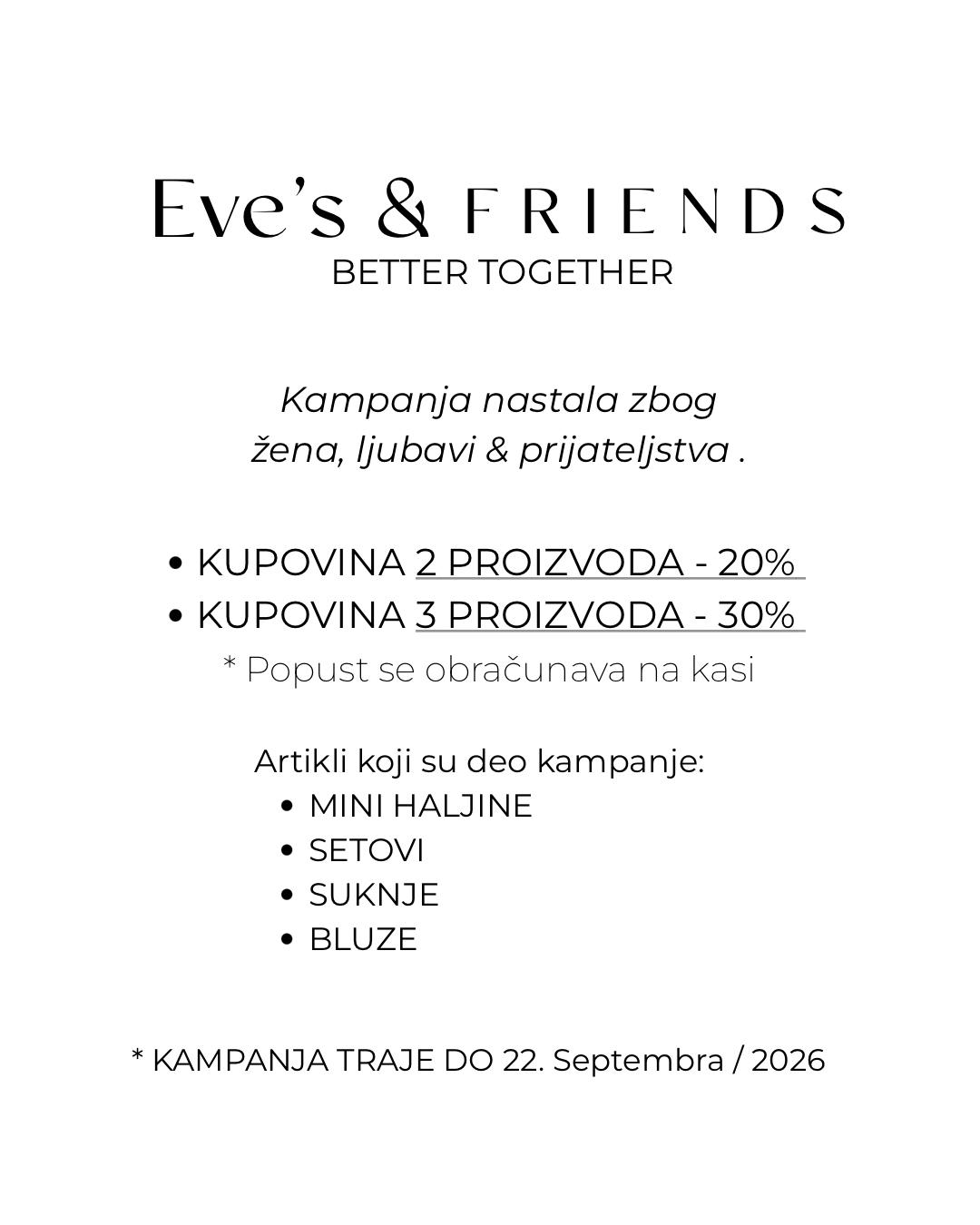 Eves discount banner mobile 3